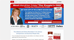 Desktop Screenshot of maryellentribby.com
